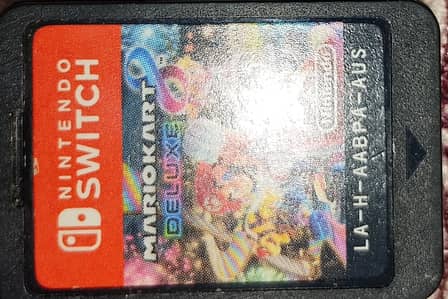 Nintendo Switch V2 (Neon Red/Blue) – Good Condition