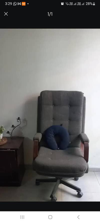 2 chairs and one revolving chair avaliable for sale