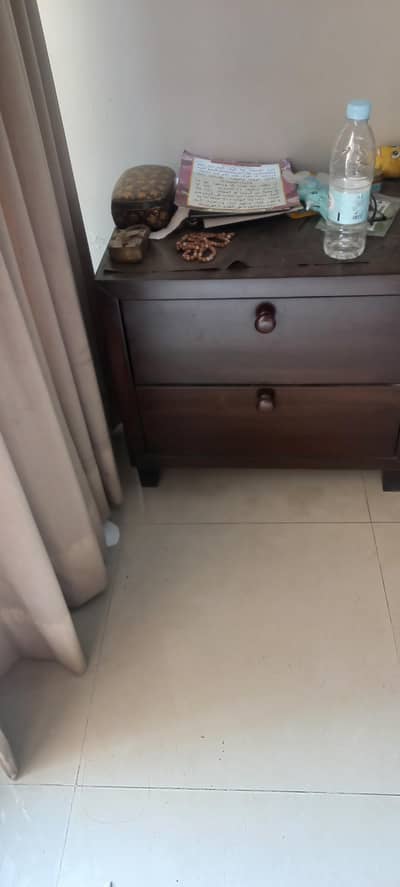 double bed Kings size bed and 2 side tables available for sale