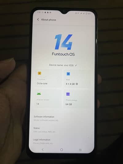 Vivo Y03t