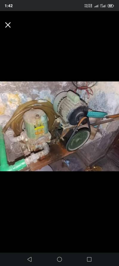 donkey pump with motor urgent sale in lahore