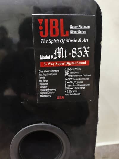 JBL non genuine speakers