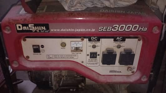 IMPORTED HONDA DAISHIN SEB3000 3KW GENERATOR