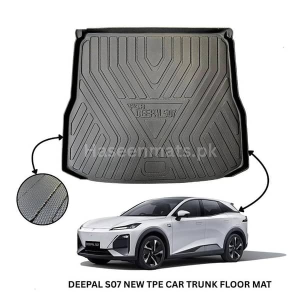 Deepal S07 TPE Trunk Mat – Diggi Tray Boot Liner, Custom Fit Waterproof Electric EV