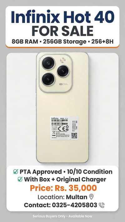 Infinix Hot 40