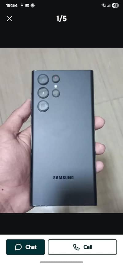Samsung Mobile S22 Ultra exchange