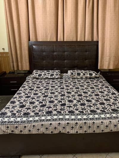 bed dressing with mattress