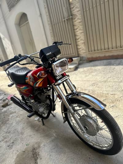 Honda 125 2026 Red 100 KM DRIVEN