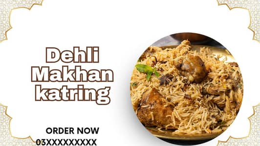 Catering restaurant kae Lea social media poster