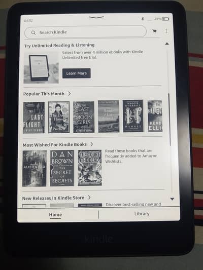 12th Gen PaperWhite kindle 16gb