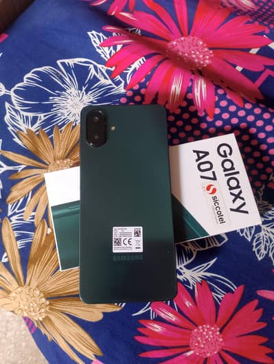 Samsung Galaxy A07 5g  4+4 64Gb with box 8 to 9 Months warranty