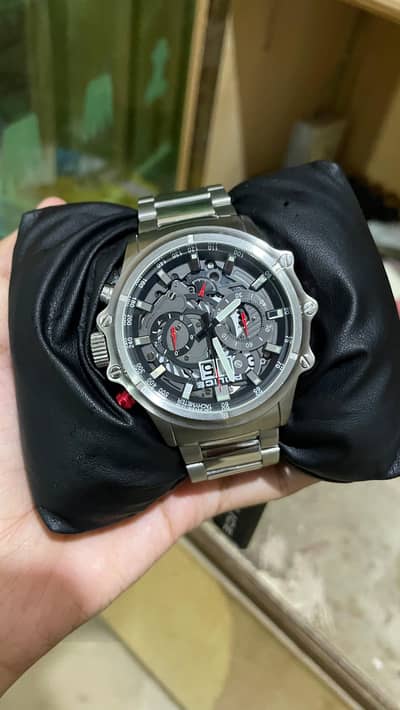 Original Police Luang Men's Chronograph Watch (PL. 16018JS) – With Box