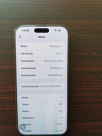 Apple iPhone 16 Pro Max