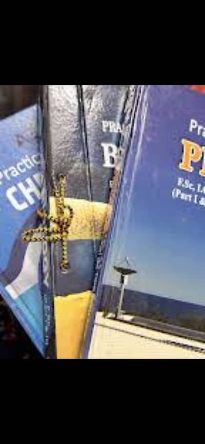 Physics, biology, chemistry practicle available