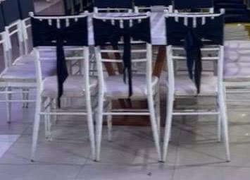 Iron chair 150 pcs available