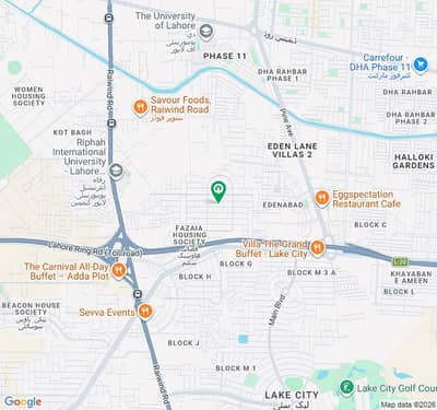 Residential Plot For sale In Lahore