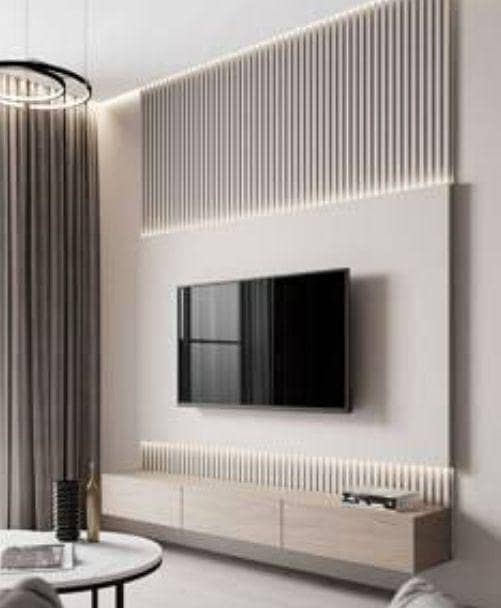 Wall palling and ceiling. 2