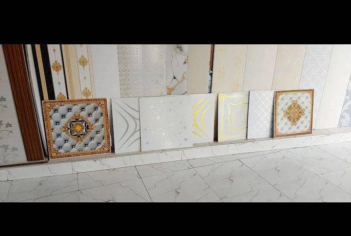 Wall palling and ceiling. 5