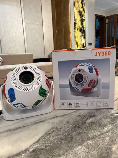 Portable projector with 6*6 screen
