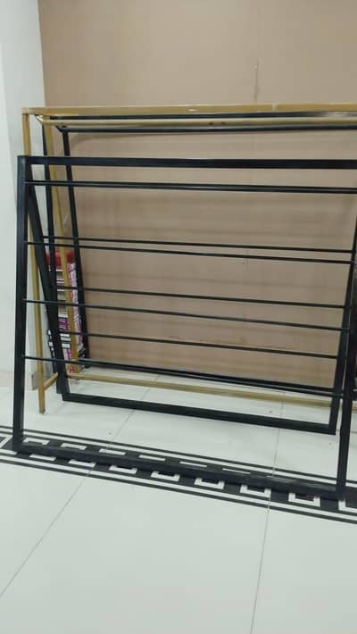 6 stands made with iron for clothing business