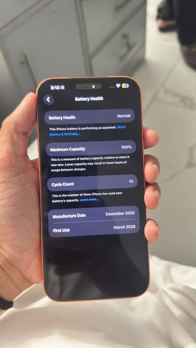 IPhone 17 Pro Max jv 256gb with box 13 CC