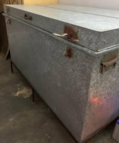 big size double door trunk for sale with stand.