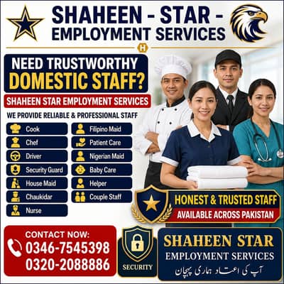 Nurse / Patient Attendant /Care Taker /Baby sitter /Nanny /Maids
