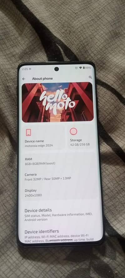 Motorola Edge 24 8+8 256  37000