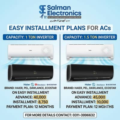 1 ton Ecostar Split Ac
