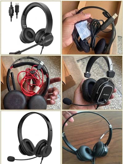 All IT and offices headphones A4tech logitech Jabra Plantronics
