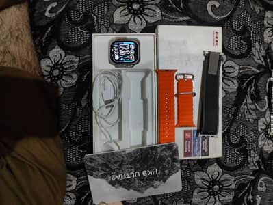 Hk9 ultra 2 smart watch 10 buy 10 condition new pease