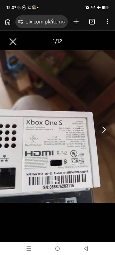 Xbox 1s