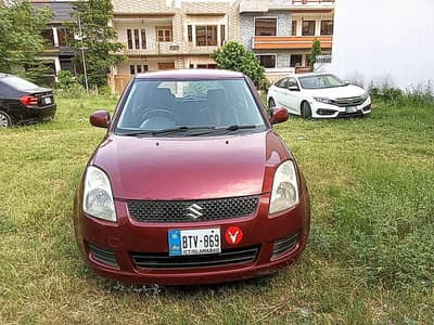 Suzuki Swift auto 2012 model Islamabad number
