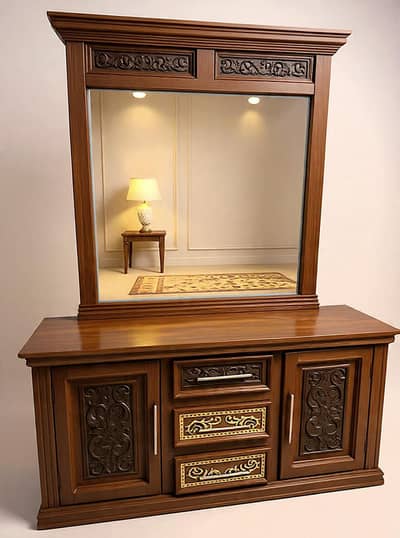 chinioti wood  dressing table all okay for sale.