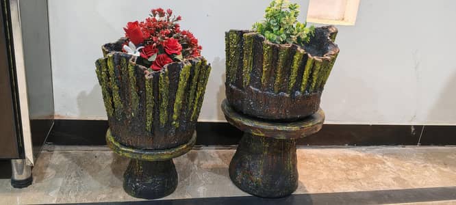 Decoration Pots with stands for Indoor/Outdoor