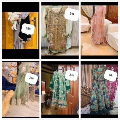 Wedding Dresses/ Party Wear/ Sare/ Maxi/ 30cs