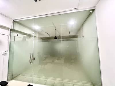 Glass Office Partition 10 × 12.5 ft | Like New | For Sale|G-11 Markaz