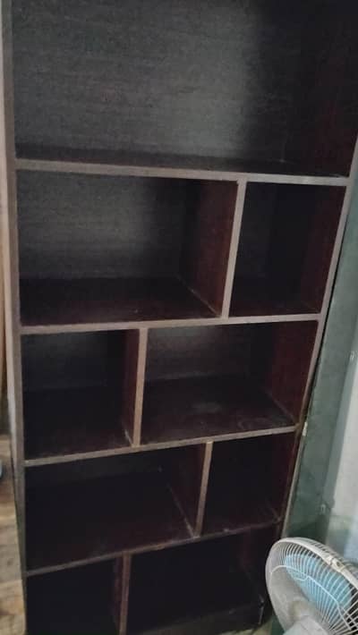 Wooden shelf