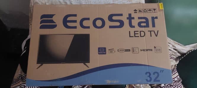 Ecostar LED TV 32 INCH HD Resolution