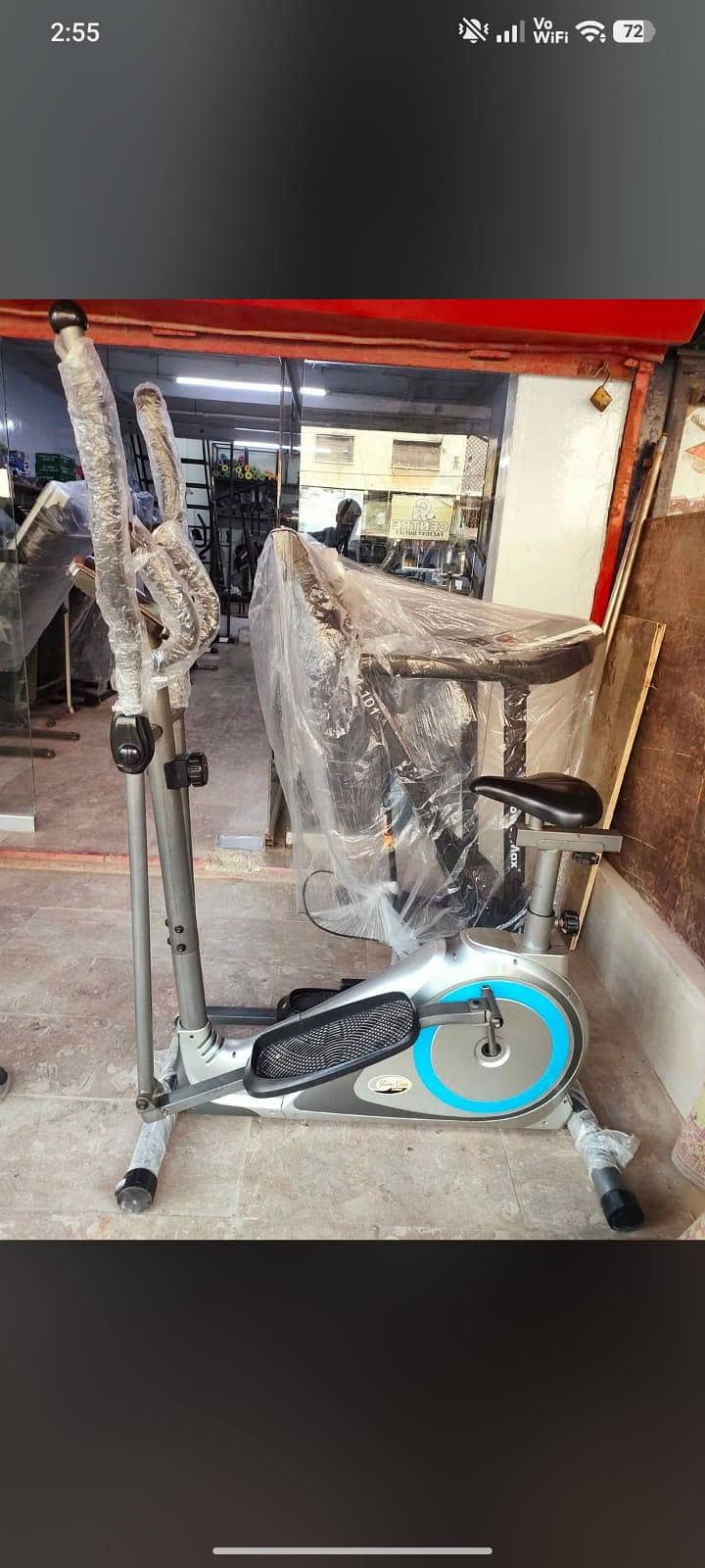 Exercise ( treadmill/elliptical/ cycle 18
