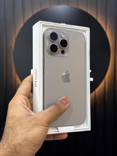 Apple iPhone 15 Pro Max 1024 GB Non-PTA Factory unlocked Water pack
