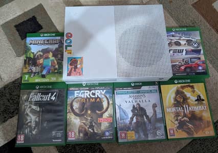 Xbox One S 500gb 2 controllers (03705024810) contact