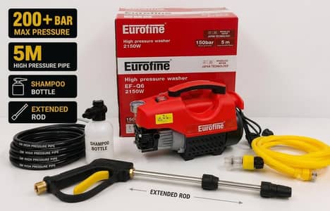 EuroFine High Pressure Car washer - heavy duty
