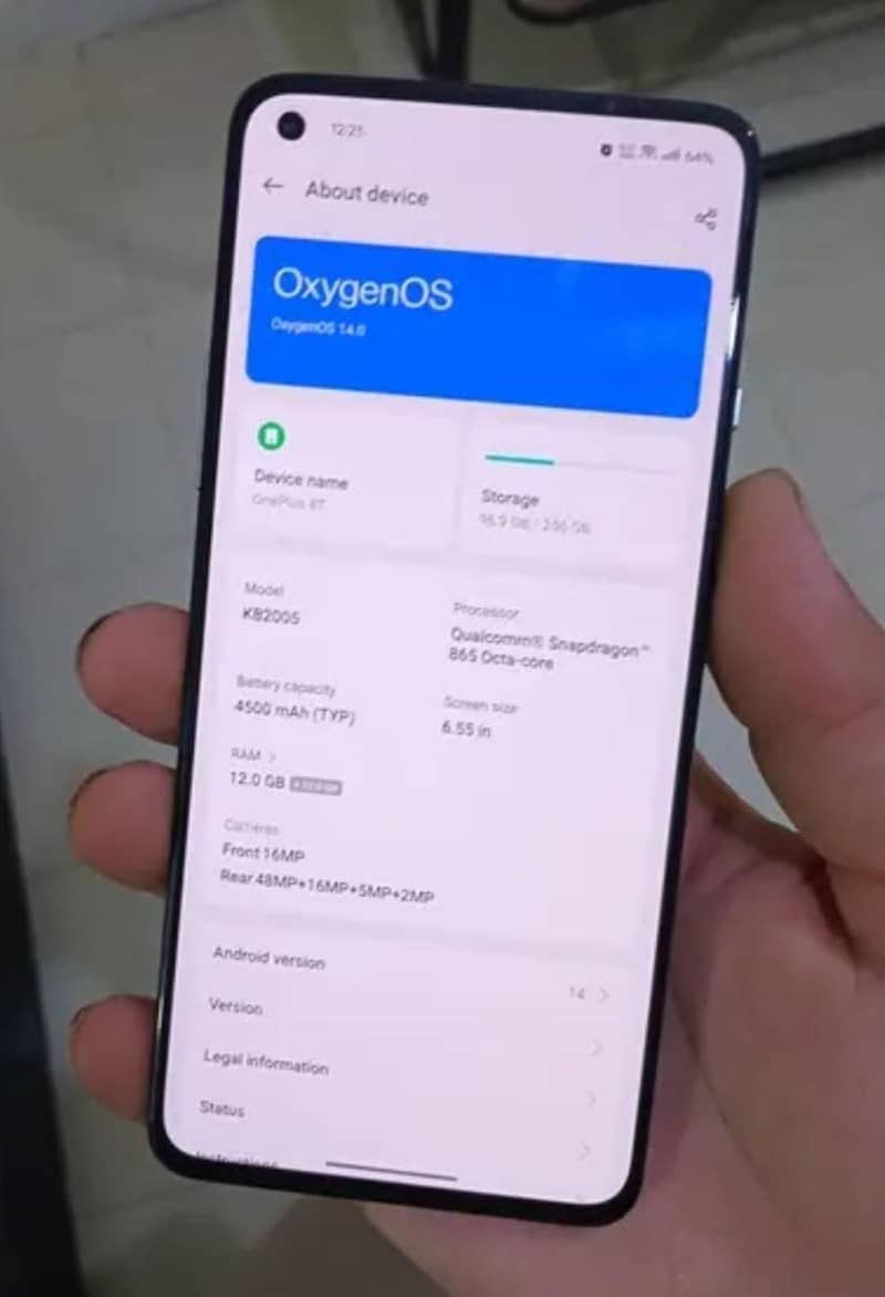 One plus 8T 1