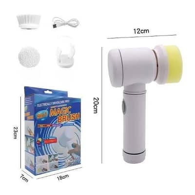 Multi-Functional Wireless Cleaning Scrubber Brush [10/10 Brand New]