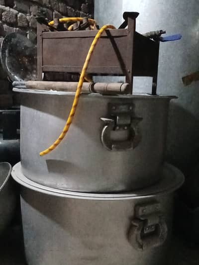 Biryani patila, Gass burner , Other Cutlary