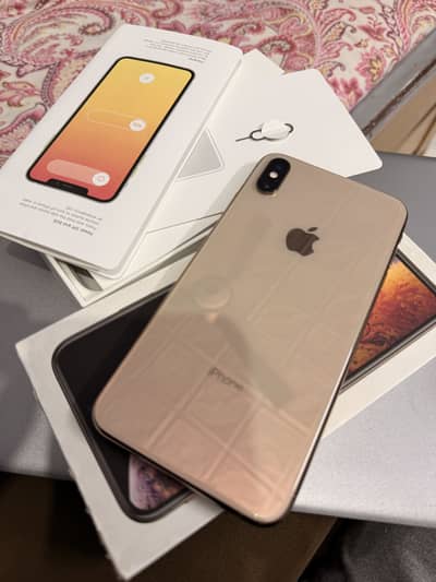 Apple iPhone XS Max 256gb 10/10 official pta with box price fix ha