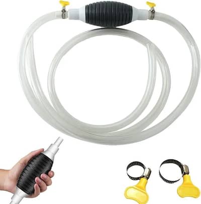 Fule transfer pump black PVC