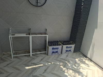 three tubular bateries  suitable for hybrid solar system along with tw
