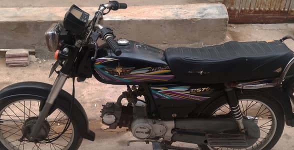 Union Star 70cc 2021 Sealed Engine Motorcycle  / Bike Karachi